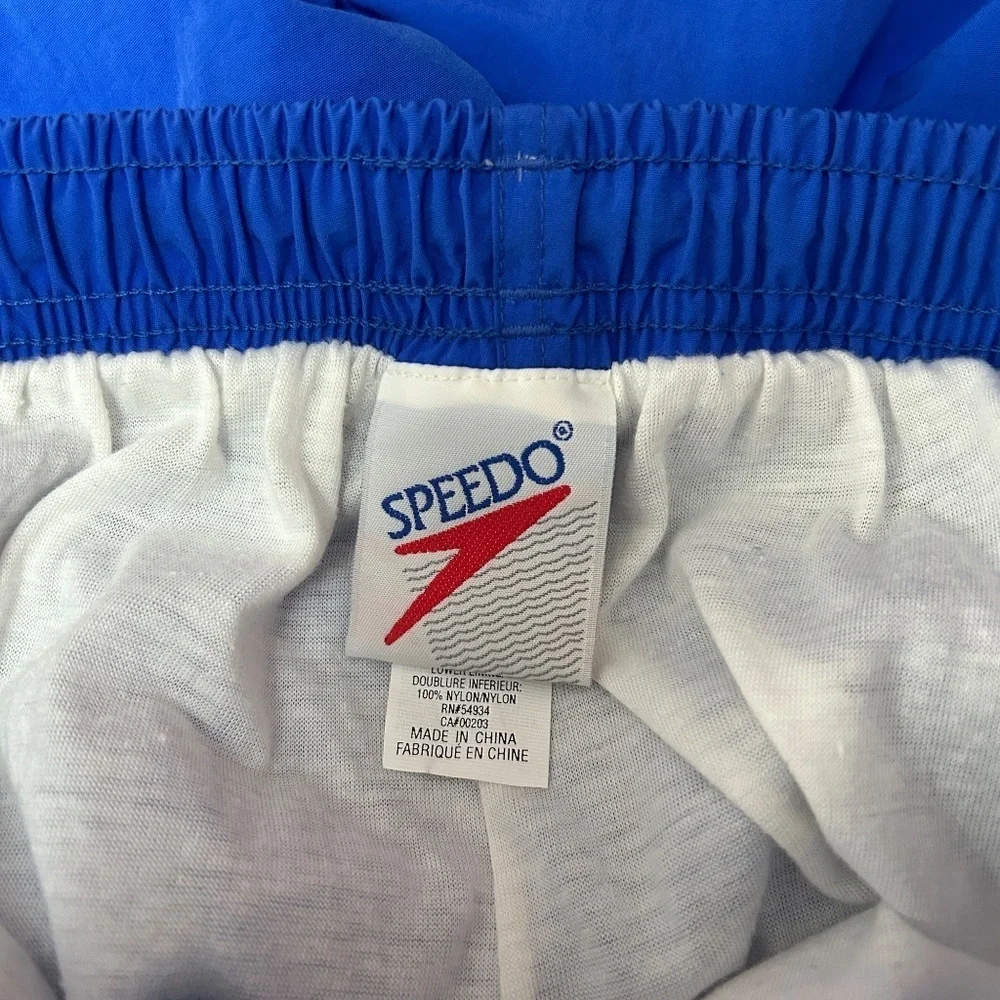Vintage 90s Speedo Track Suit Fitness Nylon Jacket & Pants Old School NWT NOS - Picture 14 of 16